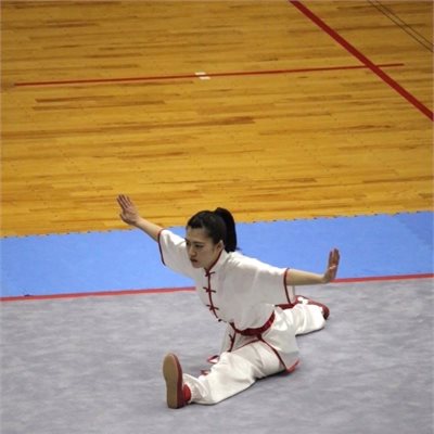 「第23回JOCジュニアオリンピックカップ武術太極拳大会」 秋田県代表A選手 女子長拳A3位、女子長拳A短器械(剣)7位 長拳Aで銅メダルおめでとうございます!