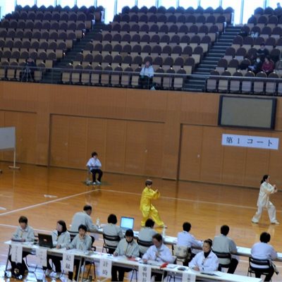 群馬県武術太極拳選手権大会 今年(2020年)も2月に群馬県大会が行われました。
